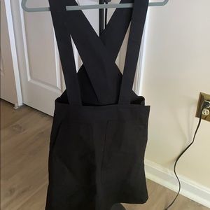 Cos black mini skirt